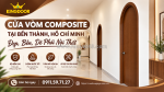 Cửa vòm composite tại bến thành | đẹp, bền, dễ phối nội thất