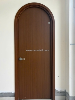 Cửa vòm nhựa composite tại xã hóc môn – mẫu vòm cong hiện đại
