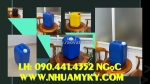 Cung cấp can nhựa 22 lít đựng nước giặt, can nhựa 24 lít đựng chất nhuộm, can nhựa 25l đựng chất phụ gia
