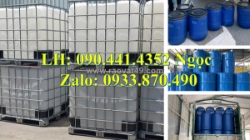 Cung cấp thùng phuy nhựa 220 lít nắp kín, thùng phuy nhựa 120 lít đựng hóa chất nắp hở