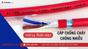 Dây điện chống cháy chống nhiễu 2x1.0 mm2, bs6387, iec 60331 khánh hòa, gia lai, bình định.