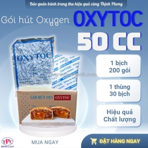 Để bánh trung thu hạn chế mốc, oxytoc xử lý lượng oxy nào?