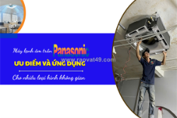 Điều hòa âm trần panasonic: ưu điểm và ứng dụng nhiều loại hình không gian