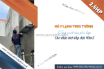 Điều hòa gắn tường công suất nào phù hợp cho diện tích lắp đặt 40m2