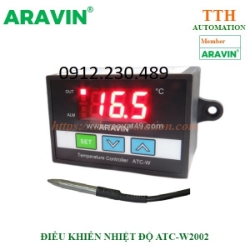 Điều khiển nhiệt độ atc-w2002 cảm biến: kiểu ntc-10k, cáp dài 3m