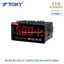 Dlw8-rcaact đồng hồ đo dòng điện rs485 toky dải đo: in1: 5a ac