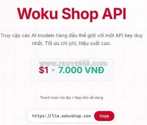Đơn vị cung cấp, đáp ứng đa dạng api ai giá rẻ hỗ trợ xây dựng ý tưởng uy tín
