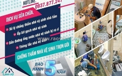 Đơn vị thi công sơn chống thấm nhà vệ sinh uy tín chuyên nghiệp