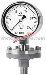 Đồng hồ áp suất màng wise p710 ứng dụng trong hệ thống đường ống dantek tại an giang