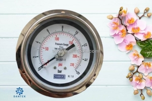 Đồng hồ áp suất yamaki chân sau 0-16 bar: cấu tạo, nguyên lý hoạt động và ứng dụng