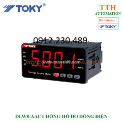 Đồng hồ đo dòng điện toky dlw8-aact dải đo: in1: 5a ac