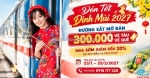 Đường sắt mở bán 300.000 vé tàu tết đinh mùi 2027