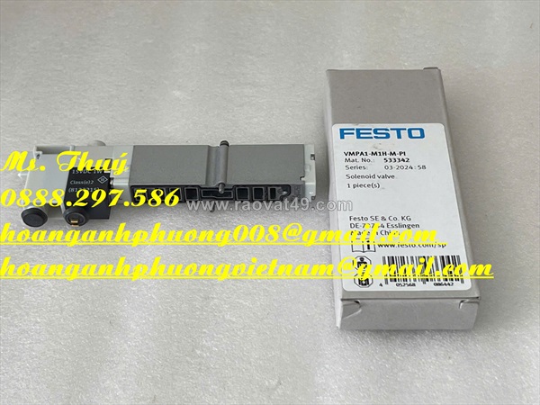 Festo chính hãng - van điện từ vmpa1-m1h-m-pi - new