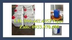 Gía can nhựa 25 lít đựng hóa chất nông nghiệp, can nhựa 20 lít vuông xanh đựng hóa chất tiêu dùng