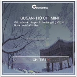 Giá cước vận chuyển hàng lẻ từ hàn quốc về việt nam