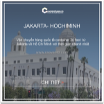 Giá cước vận tải đường biển từ jakarta về hồ chí minh