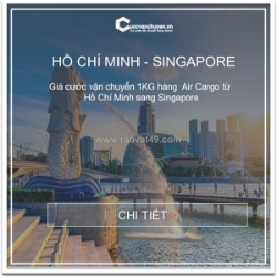 Giá cước vận tải hàng không (air cargo) từ hồ chí minh sang singapore