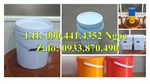 Gía thùng sơn nhựa 12 lít, sản xuất vỏ thùng đựng sơn 16 lít, thùng sơn nhựa 20 lít vuông giá rẻ