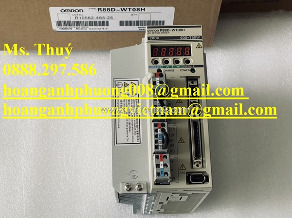 Giá ưu đãi - bộ điều khiển omron r88d-wt08h - hàng mới 100%