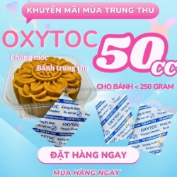 Gói oxytoc chống mốc bánh trung thu, gói nhỏ này đang xử lý điều gì?