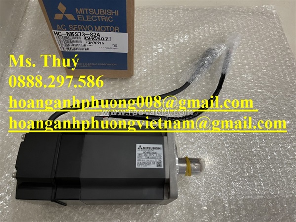 Hàng nhật - ac servo motor hc-mfs73-s24 mitsubishi