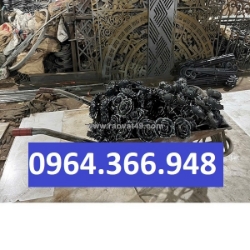 Hoa hồng sắt trang trí biệt thự theo phong cách cổ điển