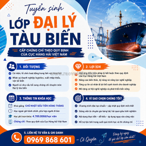 Học chứng chỉ đại lý tàu biển tại khánh hòa