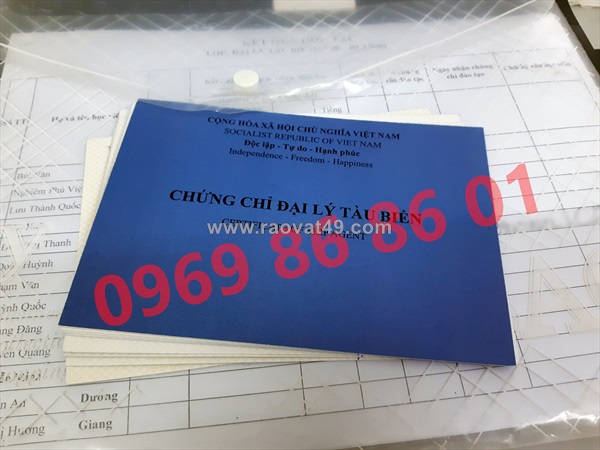 Học chứng chỉ đại lý tàu biển tại khánh hòa