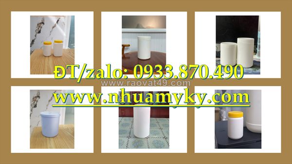 Hộp nhựa 2 ký đựng bột ngũ cốc, hủ nhựa 1.5 ký đựng hạt nêm, hủ nhựa 1000g đựng lương khô
