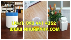 Hộp nhựa 200gr đựng bột màu, hủ nhựa 100g đựng kẹo vitamin, hủ nhựa 50g đựng màu nước