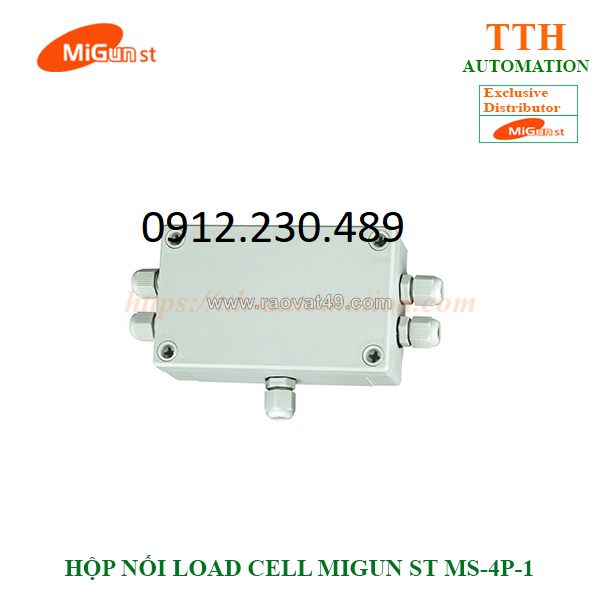 Hộp nối load cell migun st ms-8p-1 cấp bảo vệ ip65