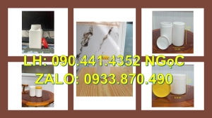 Hủ nhựa 1 ký đựng bột mực máy in, hủ nhựa 0.5 ký đựng thực phẩm ướp sẵn, hủ nhựa 250g đựng gia vị