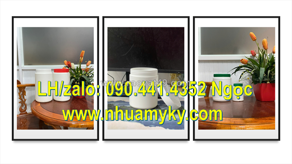 Hủ nhựa 200gr đựng trà khô, hủ nhựa 500g đựng trà thảo mộc, hủ nhựa 1 ký đựng bữa sáng nhanh