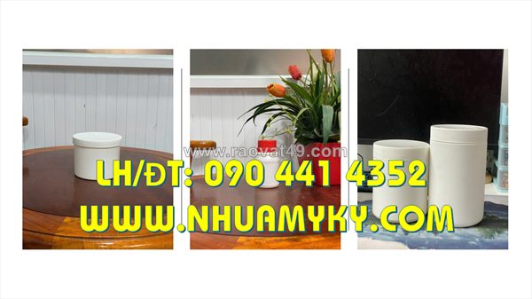 Hủ nhựa 250g đựng chất tẩy, hủ nhựa 200gr đựng kem tẩy đa năng, hủ nhựa 100g nắp xé đựng hóa chất