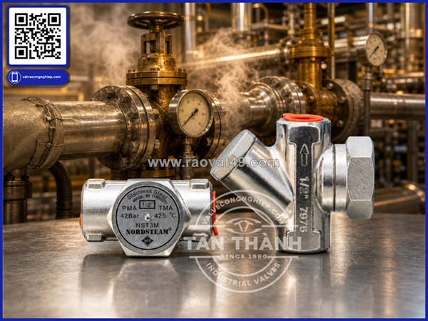 Hướng dẫn lắp đặt và bảo trì bẫy hơi đồng tiền trong hệ thống hơi