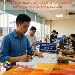 Hướng dẫn nhập khẩu hàng lẻ (lcl) đường biển dành cho khách hàng mới