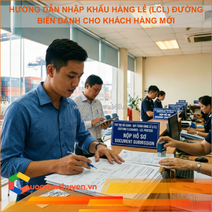 Hướng dẫn nhập khẩu hàng lẻ (lcl) đường biển dành cho khách hàng mới