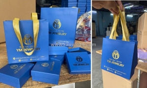 In túi giấy đựng quà tặng theo yêu cầu - đơn từ 500 cái giá tại xưởng in túi giấy hcm