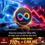 Internet computer tăng 14%, tín hiệu nào có thể đe dọa icp?