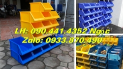 Kệ nhựa đa năng cỡ trung, khay nhựa a8 chịu lực, khay đựng linh kiện nhựa pp chính phẩm