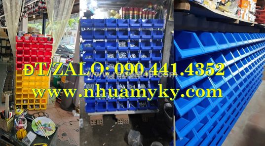Kệ nhựa đựng dụng cụ đa năng phân loại, khay nhựa a5 đựng đinh ốc vít, kệ nhựa a6 đựng kiềm búa