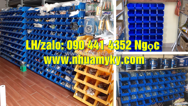 Kệ nhựa đựng dụng cụ phân loại, khay nhựa chứa linh kiện đa năng, khay nhựa a9 đựng kiềm