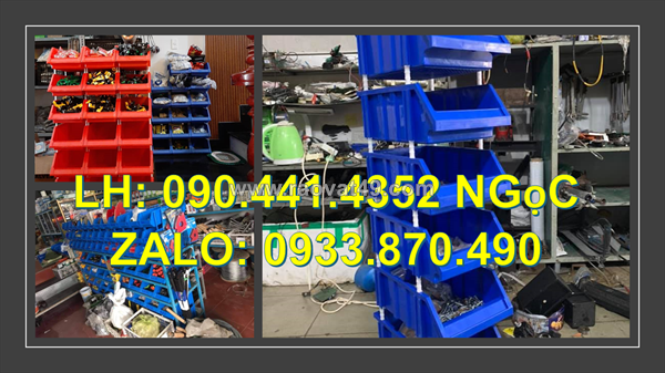 Kệ nhựa đựng thiết bị vật tư xây dựng, khay nhựa đựng giấy tờ, kệ nhựa đựng linh kiện máy móc cỡ nặng