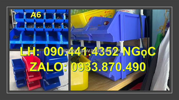 Khay nhựa a6 giá rẻ, khay nhựa chứa linh kiện a8, kệ nhựa đựng máy móc sữa chữa