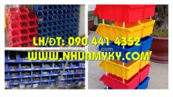 Khay nhựa đựng dụng cụ a5 màu đỏ, khay nhựa a6 đựng linh kiện màu vàng, khay đựng dụng cụ a8