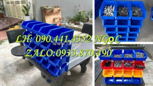 Khay nhựa đựng linh kiện sửa tivi, khay nhựa đựng hàng hóa đa năng, khay đựng linh kiện sắc nhọn