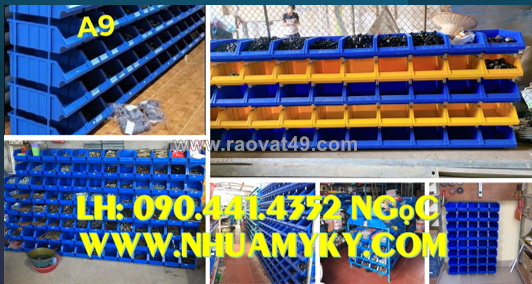 Khay nhựa đựng ngũ kim, khay đựng vật tư cơ khí, hộp nhựa đựng dụng cụ sửa điện tử