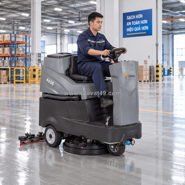 Kinh nghiệm chọn máy chà sàn công nghiệp phù hợp với nhu cầu sử dụng