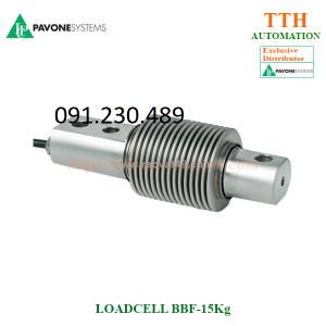 Load cell cảm biến trọng lượng pavone bbf-15kg kiểu thanh uốn chống rung, vật liệu stainless steel