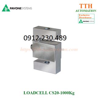 Load cell cảm biến trọng lượng pavone cs20-1.000kg vật liệu nickel steel